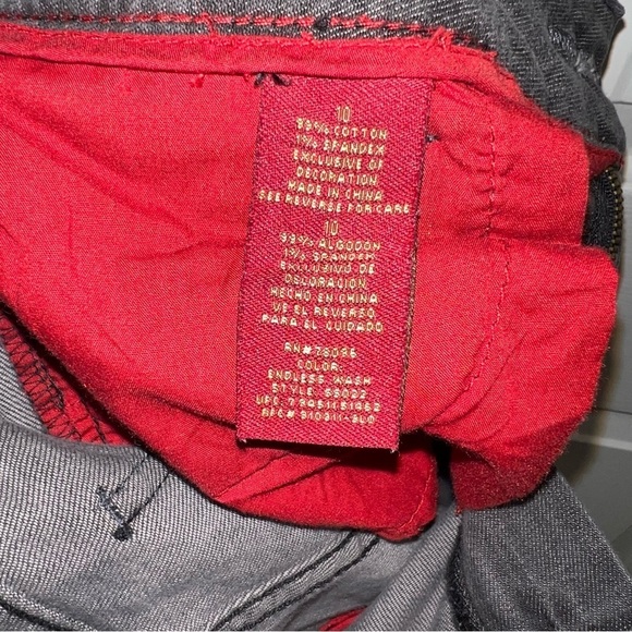 Vintage Wide-Leg Bootcut Boogie Black Jeans, Sasson Ooh La La, Women’s Size 10 - Picture 5 of 11